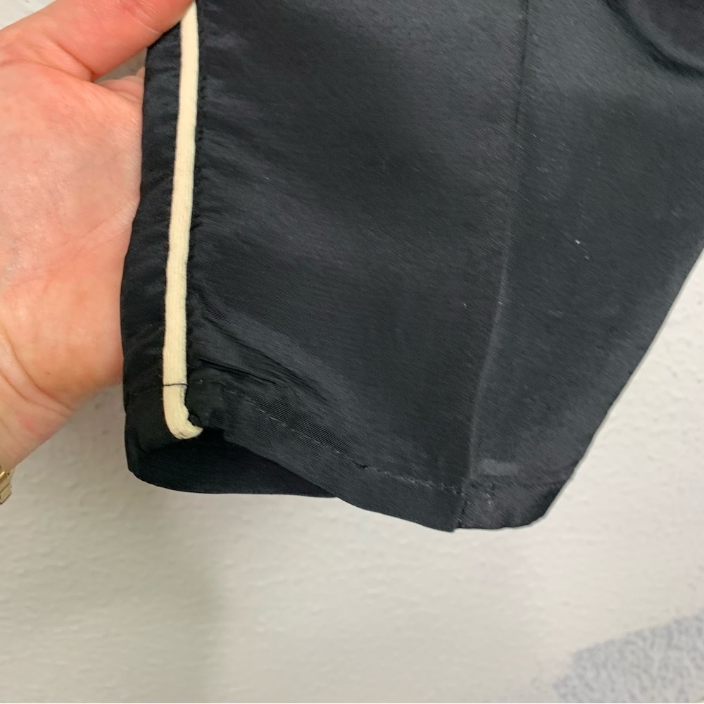 Vintage Wallis Black Slouchy Silky Joggers G320 - Picture 3 of 10